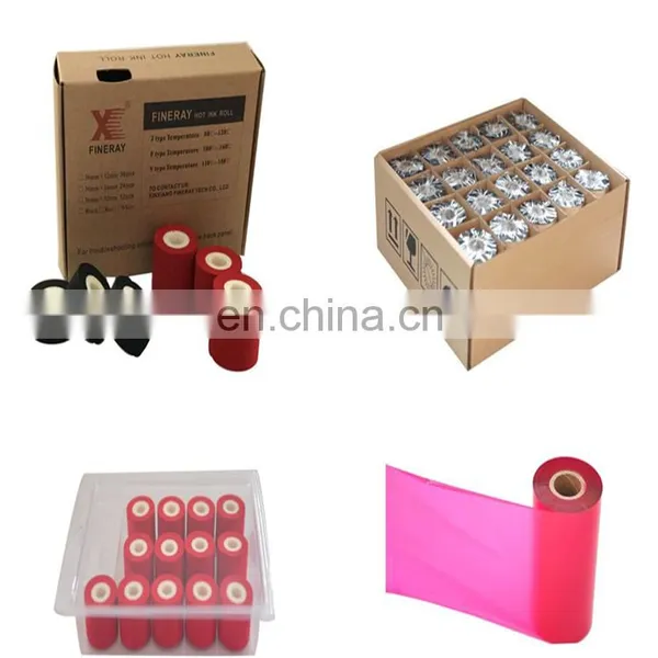 Premium Thermal Transfer Ribbon 80mm*300m Black Color