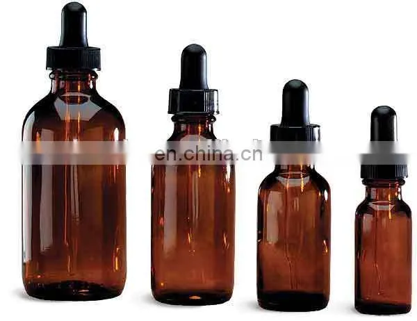 1oz Amber Glass Bottles for Essential Oils With Glass Eye Dropper photo-5