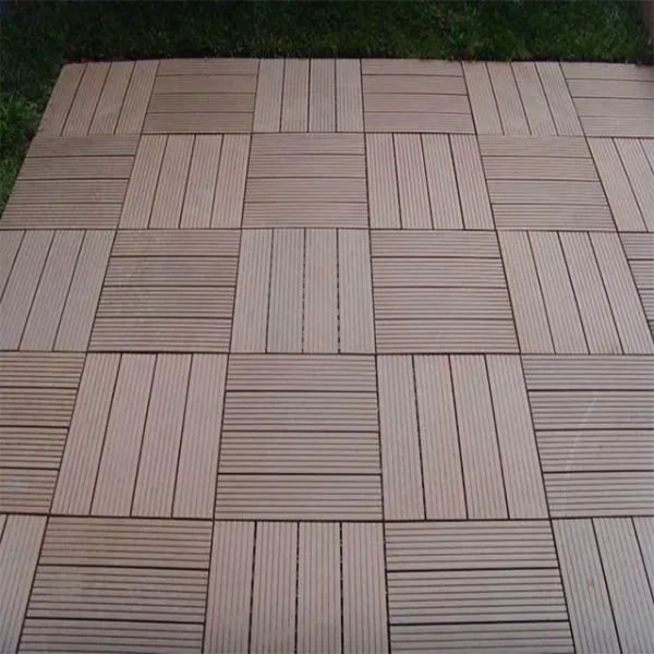 UV Resistant WPC Timber Plastic Wood Flooring Outdoor Decoration Co-extrusion Decking photo-3