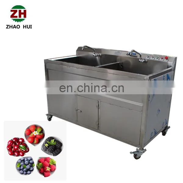 Professional Hotel Ozone Air Bubble Vegetable Apple Berry Washer Machine photo-4