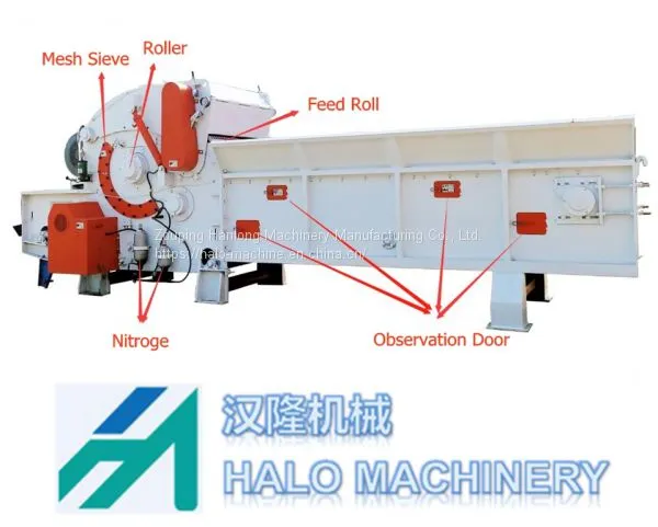 HALO Forest Farm Equipment of Comprehensive Crusher Machine With Easy Operation photo-3