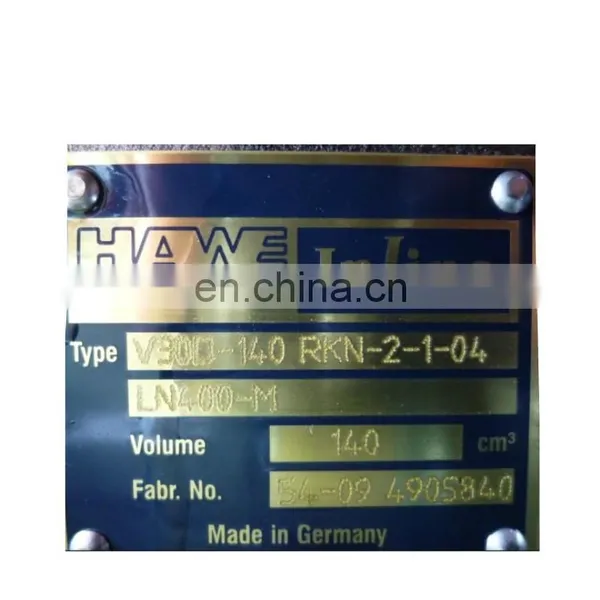 Variable axial piston pumps V30D-140