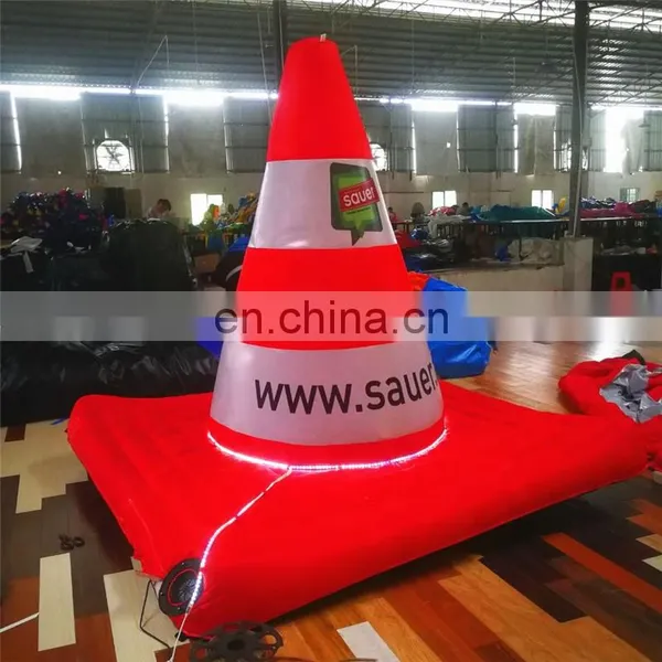 High Quality Customized Inflatable Traffic Cone , Inflatable Roadblock Snow Cone Model,Inflatable Roadblock Balloon For Project photo-4