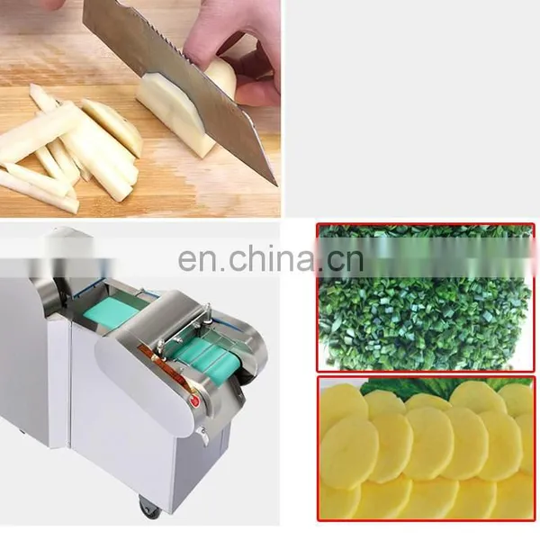YQC-660 Best Selling Potato Chip Slicer Chopper Onion Electric Onions Chopper With Stainless Steel Blades Hot Item in 2020 photo-3