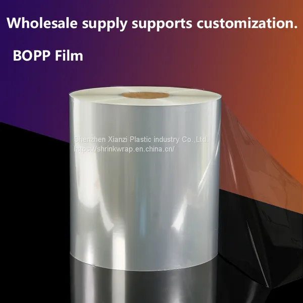 Bopp Film Packaging Film Manufacturers Supply Bopp Transparent Packaging Film.