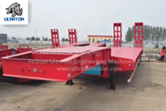 Low Bed Semi Trailer