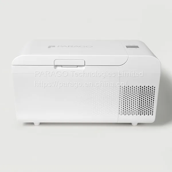 20L Small Car Fridge For Home Car Dual Use Camping Drinking and Food Storage photo-3