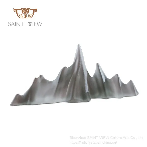 2022 New Design Crystal Decor Deer Mini Statue Sculpture Chopsticks Rack Asian Zen Life photo-5