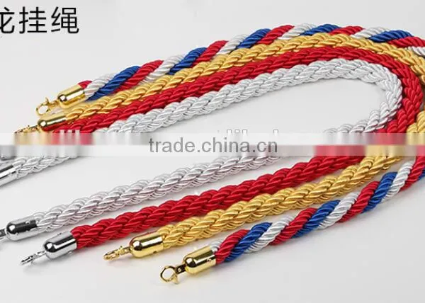 Hangging Rope With Golden Hook For Barriers photo-2