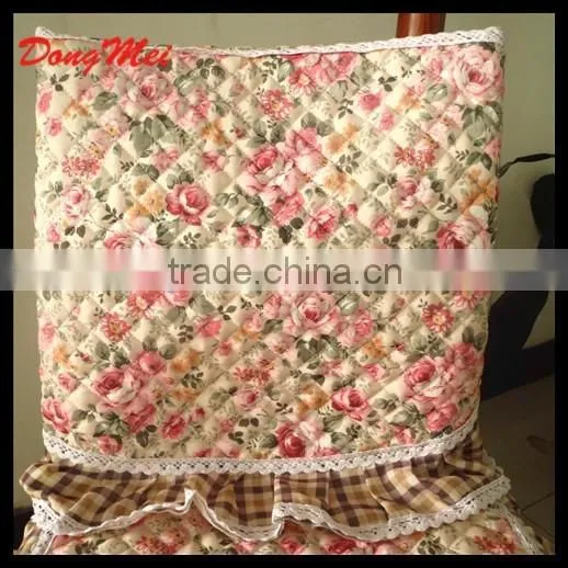 Cotton Chair Cloth Flower 100% Cotton Chair Cover Hotel Chair Cover, Living Room Table Cover photo-3