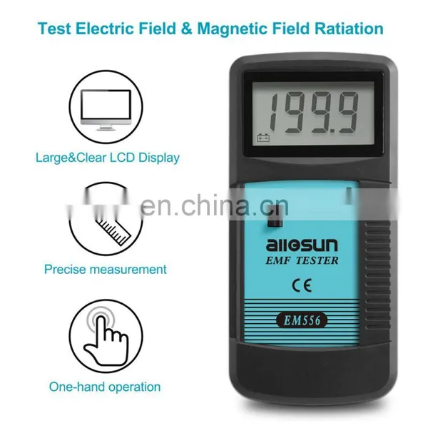 September Sale Factory Supply Electromagnetic Waves Detector EMF Tester Milligauss Detector Wholesale photo-4