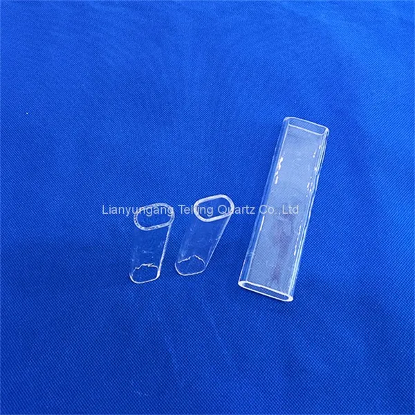 Square Shaped Quartz Glass Tube Clear Quartz Tube photo-3