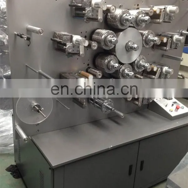 UGS1007 7 Full Color Front Back Two Side Automatic Rotary Fabric Label Printer, Fabric Cotton Label Wash Ribbon Printing Machine photo-2