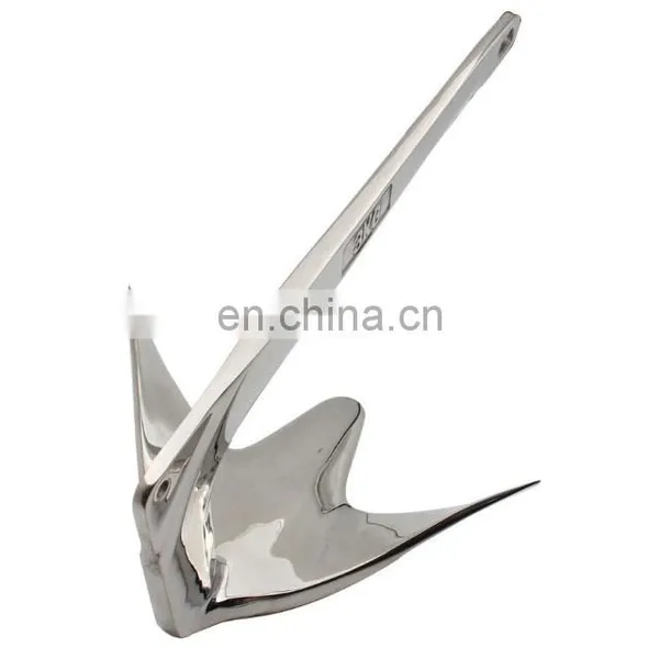 Hot Selling Stainless Steel Marine Hardware Bruce Anchor Boat Anchor photo-5