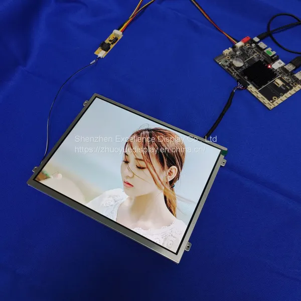 Excellent display 10.1 inch outdoor bright LCD module screen HD screen Industrial PC outdoor advertising machine road gate screen Smart City