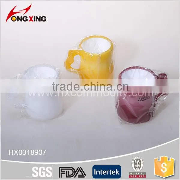 Creative New Design Jelly Color 8OZ Plastic Coffee Mug photo-6