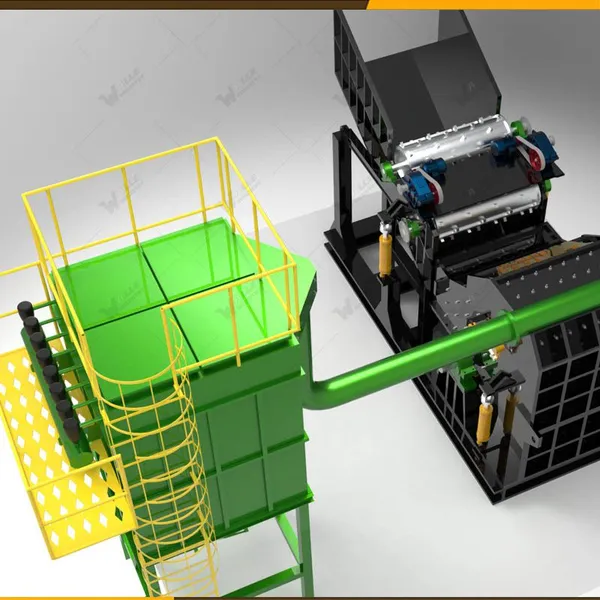 Scrap Metal Recycling Shredder Plant Used Scrap Metal Car Crusher Recycling Machine photo-5