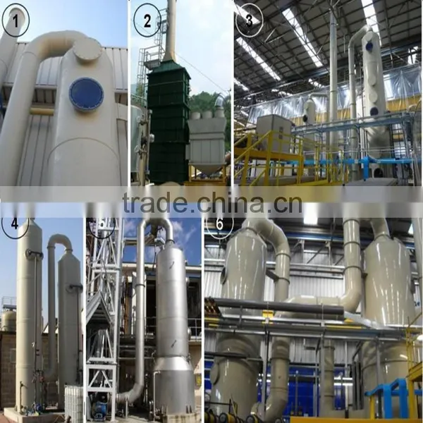 Indudtrial Newest Manufacture Limestone Flue Gas Desulfurization Wet Scrubber Washing Tower photo-3