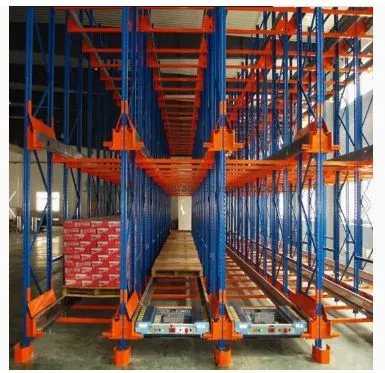 Pallet Shuttle Racking System Warehouse Rack Automatic 4-Way Shuttle Racking Four Way Cold Storage Shuttle Rack photo-5