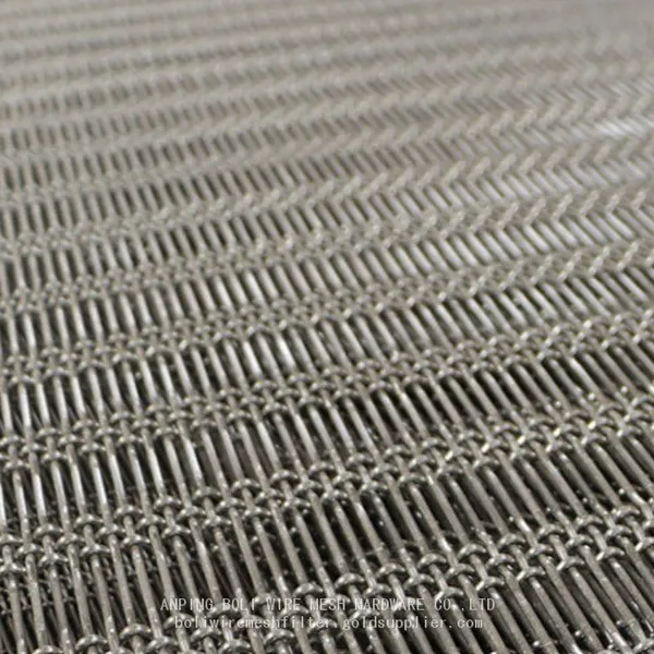 65Mn Steel High Manganese Stainless Steel Woven Crimped Wire Mesh Mining Screen Mesh Manufacture