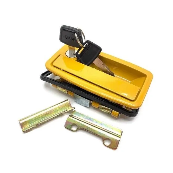 Popular Sany Excavator Door Lock Heavy-Duty Security Lock Door Lock Assembly Genuine OEM Parts photo-5