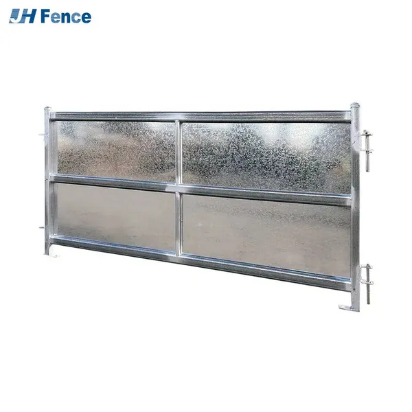 Hot Dip Galvanized Iron Horse Corral Livestock Fencing 6 Feet High Rodent Proof Rot Proof Eco-Friendly Powder Coated Yards photo-5