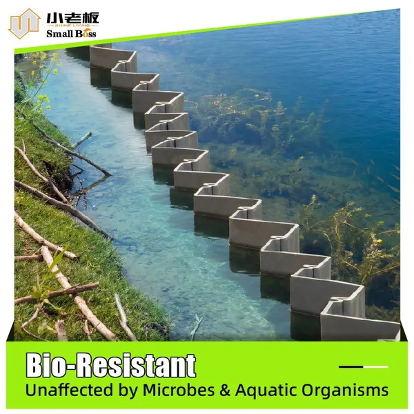 Eco-Engineering Plastic Sheet Piling for Habitat Restoration and Green Revetment Construction photo-2