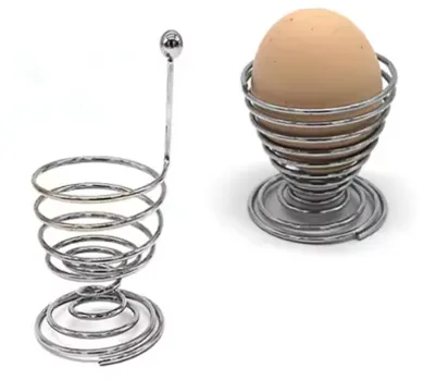 OEM Stainless Steel Spiral Compression Spring Customized Egg Cup Holder Spring Small Coil Spring