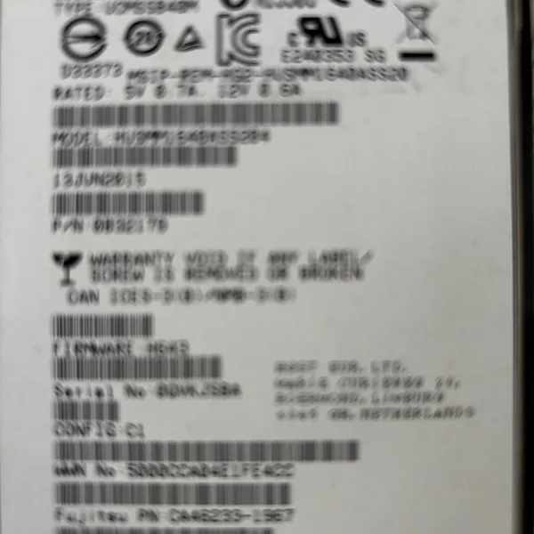 FujitsuML SSD 2.5