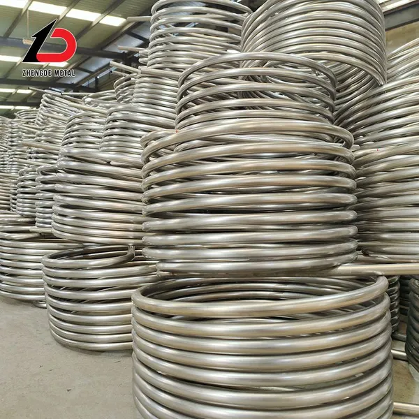 Factory Custom Stainless Steel Coil Heat Exchanger Cooling Tube photo-2