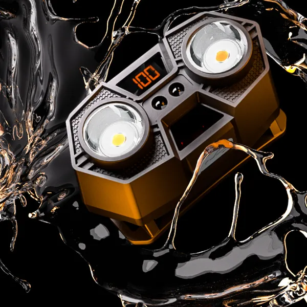 White Yellow Dual Light Motion Sensor Headlamp Rechargeable 250LM IPX4 Waterproof LED Head Torch for Outdoor Camping Hiking photo-5