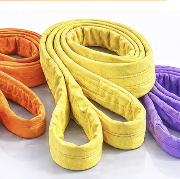 UV Resistant Synthetic Round Lifting Sling 8:1 Safety Factor, 3,000 kg WLL, 2m Length