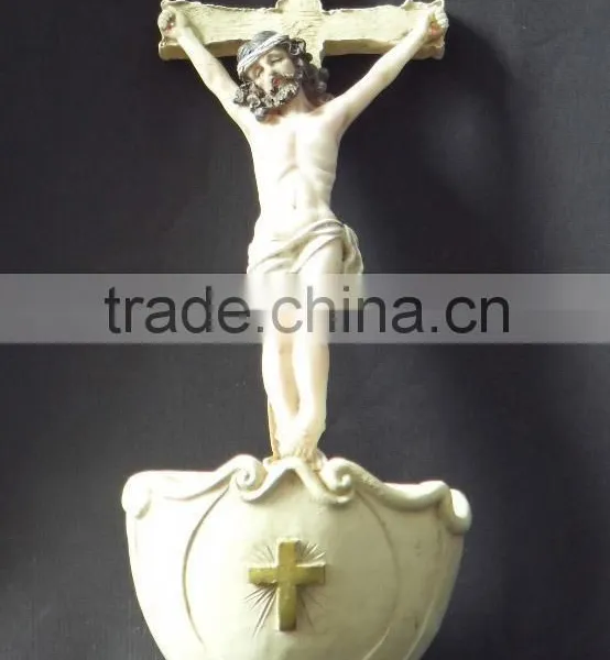 Polyresin Handmade Religious Crafts of Jesus Cross photo-6