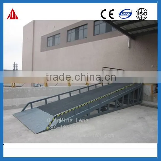 8T Mobile Hydraulic Yard Ramp/loading Dock Ramp Leveler photo-5