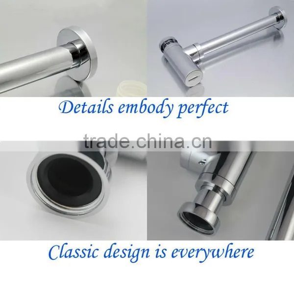 Watermark Free Samples Bathroom Shower Chrome Plated Tube Bottle Trap Sink Drain(J220) photo-3