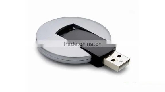 Round Shape Plastic USB Flash Drive Rolling- Over OEM USB Gift photo-2