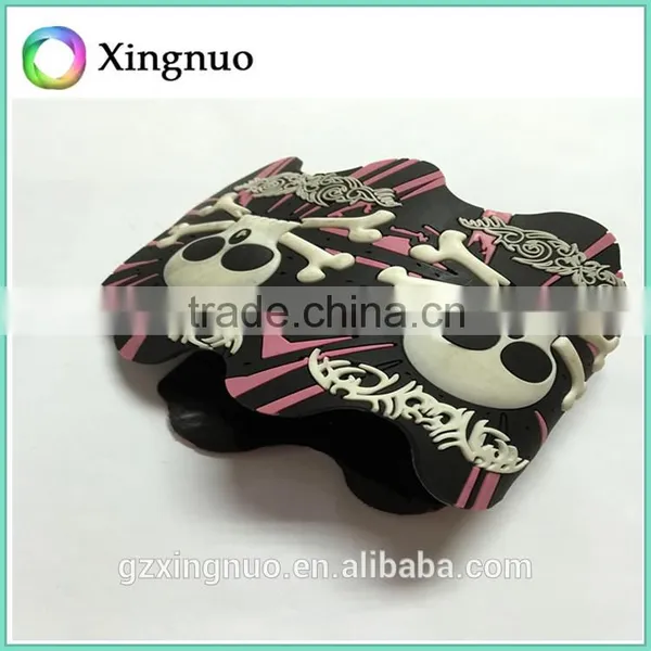3D Embossed Logo Silicone Cup Sleeve Rubber Cup Band photo-2