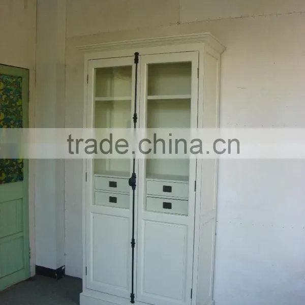Reproduction Furniture Wooden Display Cabinet
