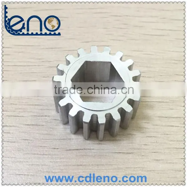 Aluminum 18T Small Pinion Gear With 1/2" Hex Bore photo-3