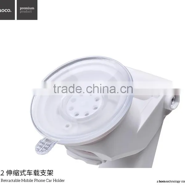 HOCO CA2 Retractable Mobile Phone Car Holder for Universal Mobile Phone 360 Degree Rotating Car Mount Bracket Holder MT-5564 photo-4
