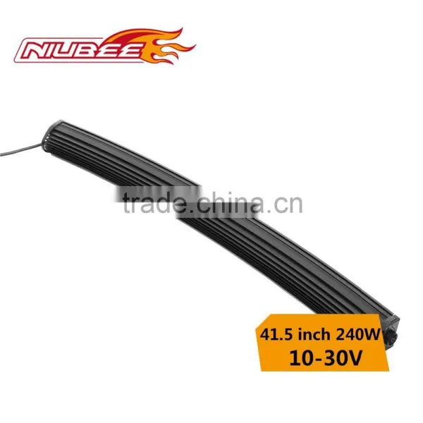 High Quality 240W Cree Led Curved Light Bar Cover photo-3