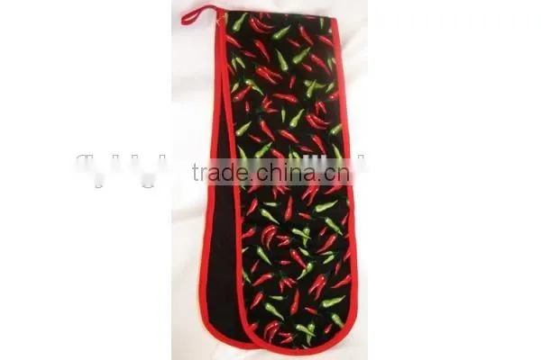 Cheap Price Double Oven Mitt Cotton Oven Mitt China Oven Gloves photo-3