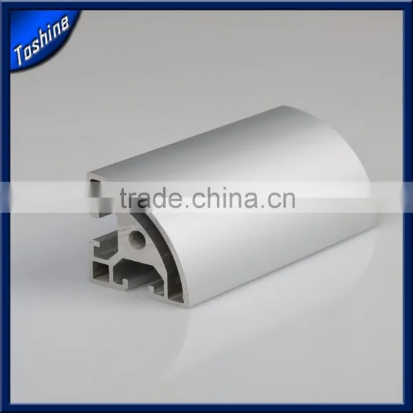 arc-shaped aluminum profile