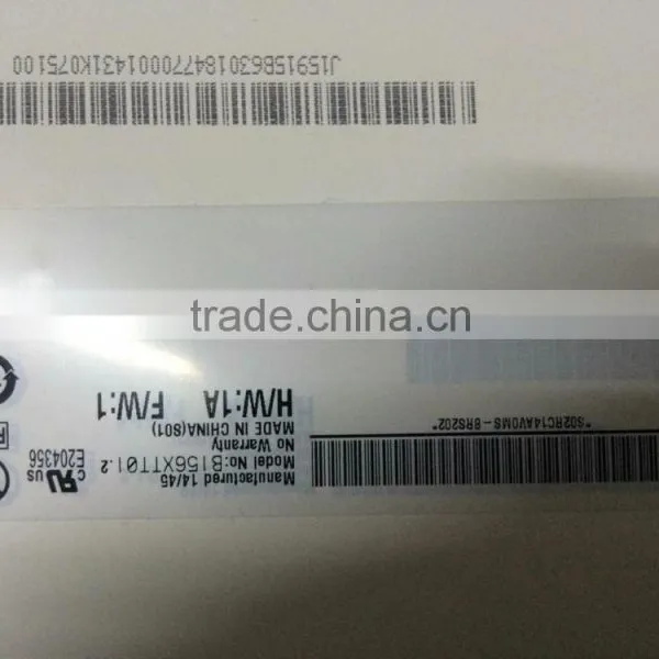 AUO Notebook 15.6 Digitizer Screen B156XTT01.2 1366*768 B156XTT01.1 .0 DP/N 01K0XP photo-3