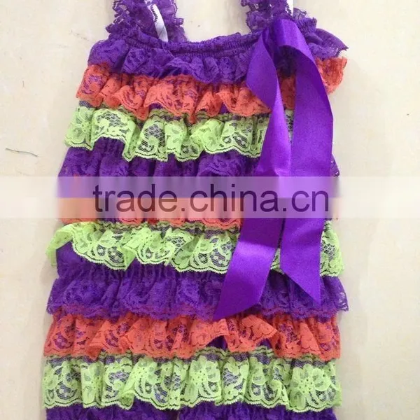 Wholesale Baby Romper Vintage Infant Newborn Baby Romper Ruffle Romper 2016 photo-6