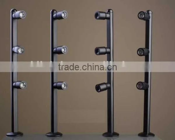 AC100-240V Sliver/Black 3*1W Led Jewelry Cabinet Light photo-5