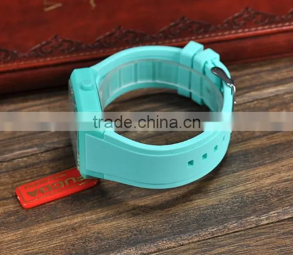 Fashion Men &Women Watches Japan Movement Waterproof Square Silicone Unisex Wristwatch, Vogue Rubber Novelty Jelly Watches photo-4