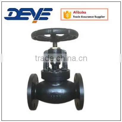 Light Type Commercial Globe Valve With ANSI 125LB 150LB Flange Metal Seat
