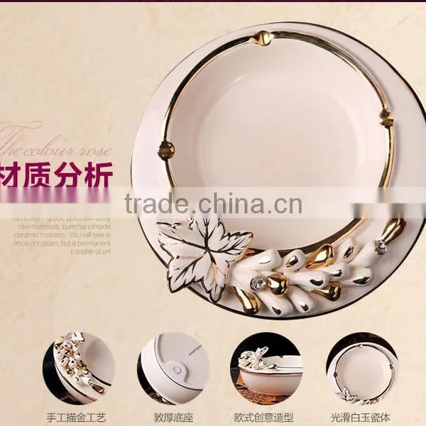 2016 Delicated BHM K-896 Ceramic Ashtray Art and Craft for KTV Home Decor photo-6