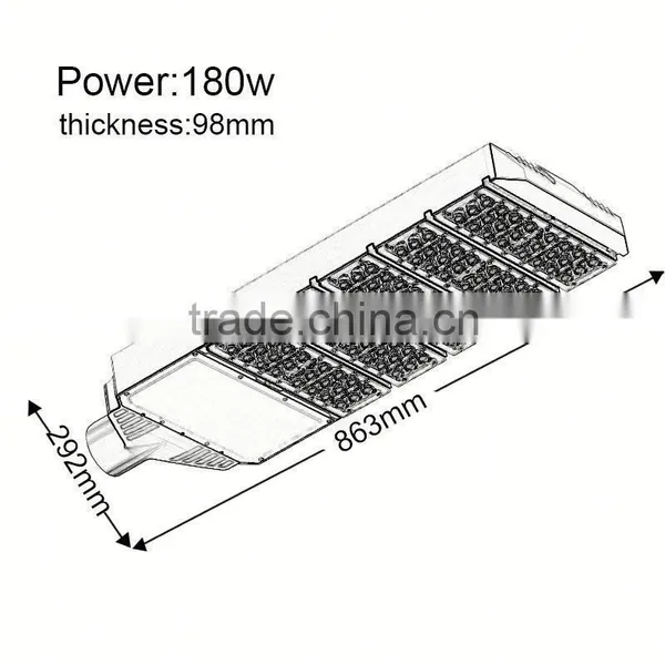 Hot New Products for 2015!!! Led Street Light 50w With Excellent Heat Dissipation photo-3